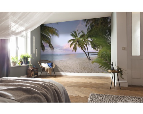 Vliesbehang XXL4-528 Paradise Morning 4-delige set 248 x 368 cm