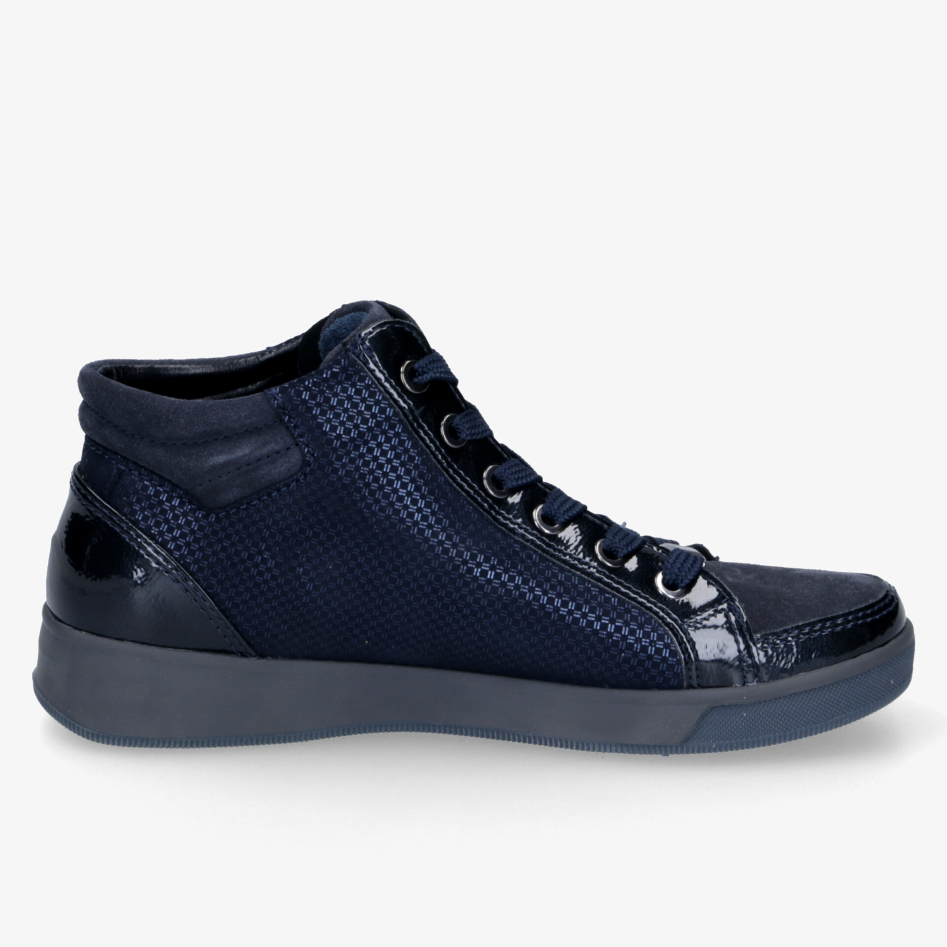 ara Damen Schnürstiefeletten blau