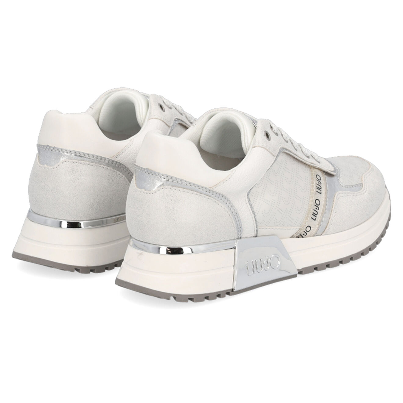 Liu-Jo Sneakers Sydney blanc/argenté