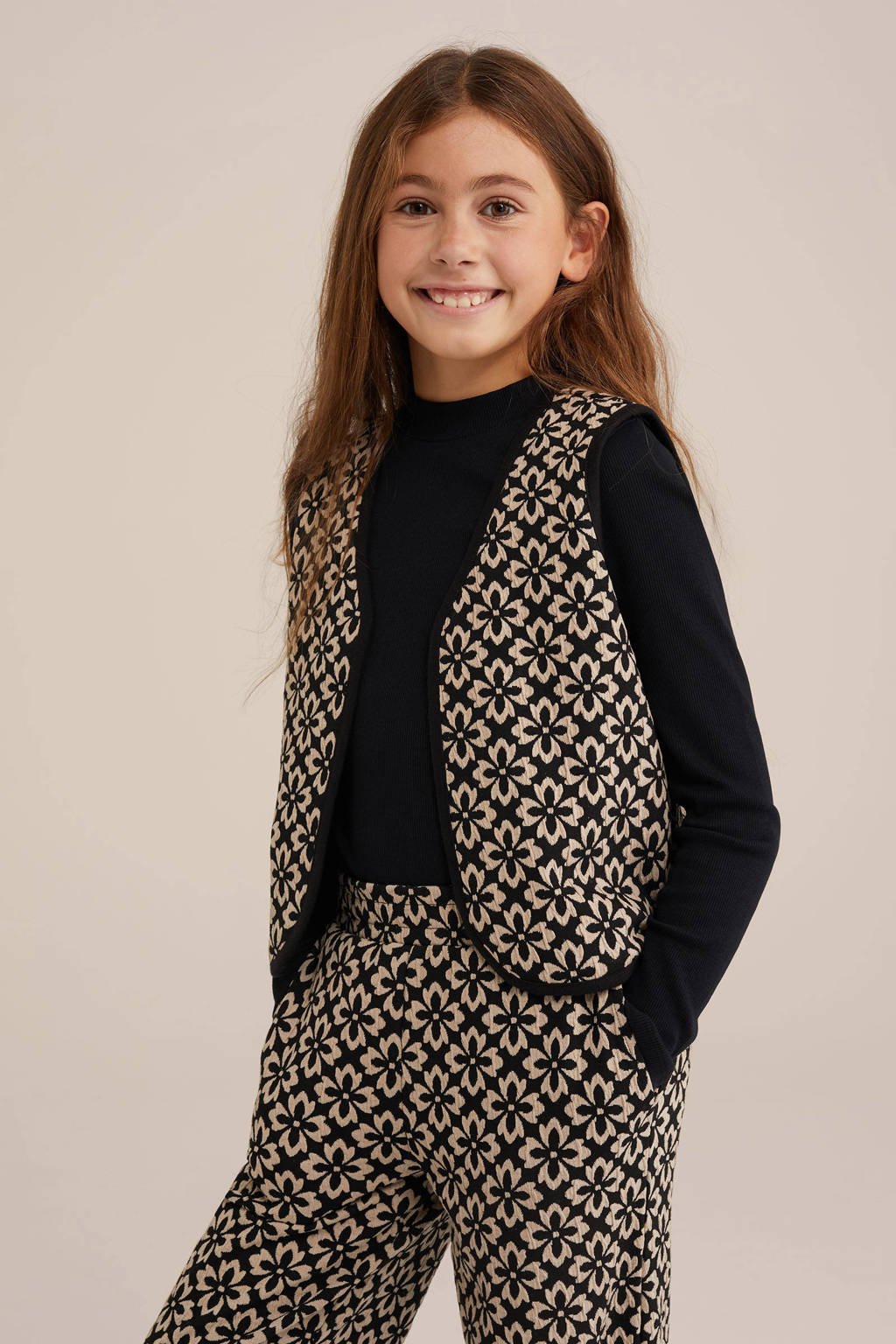 WE Fashion gilet zwart