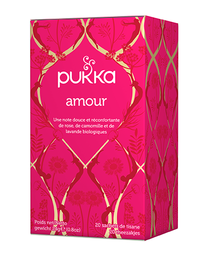 PUKKA Amour Tee<br>20 Stück, Beutel, TEES, Bio