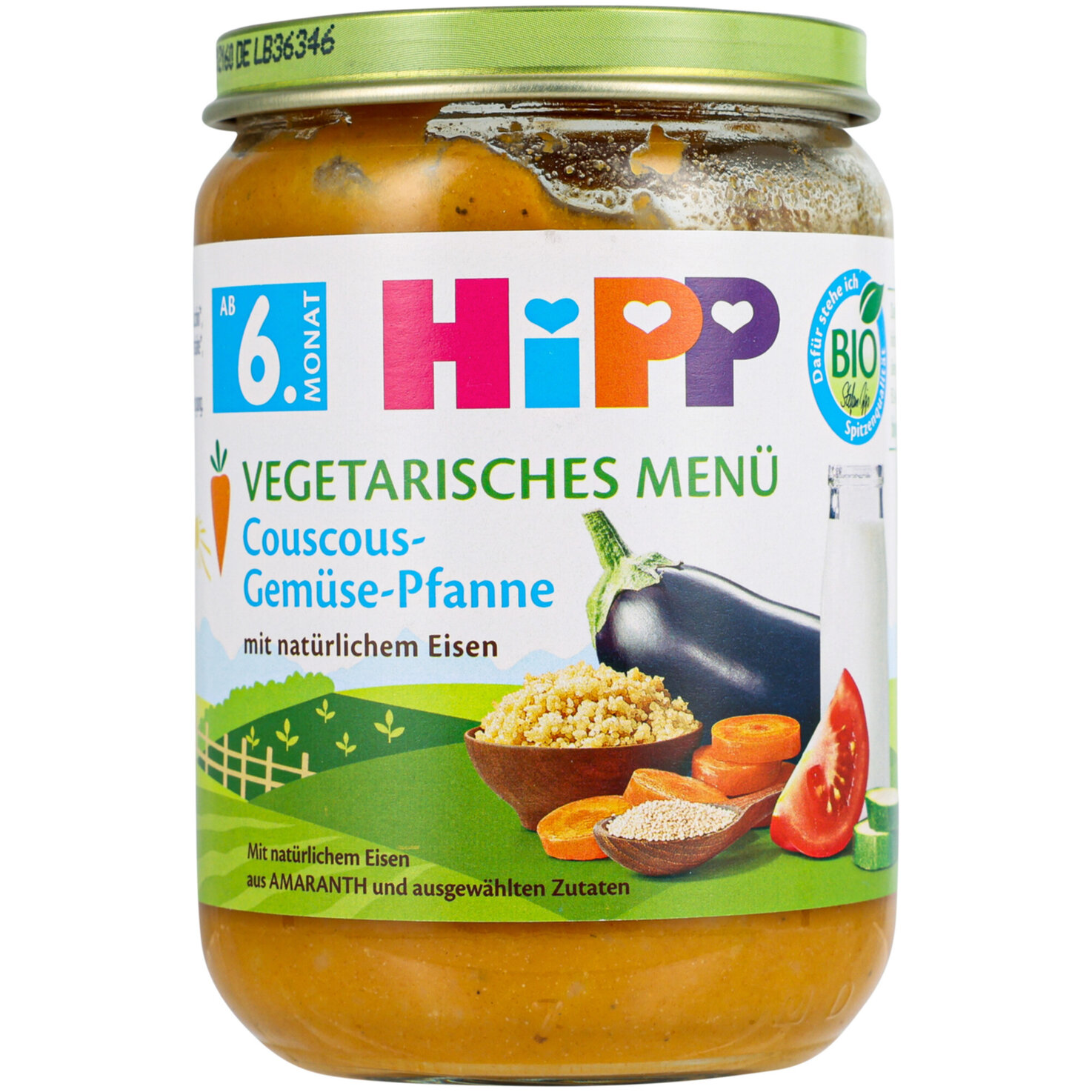 Hipp Couscous Gemüsepfanne 6+ Monate