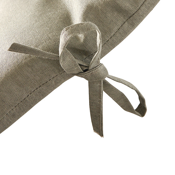 Coussin bain de soleil L.185 x 55 cm Cocos gris