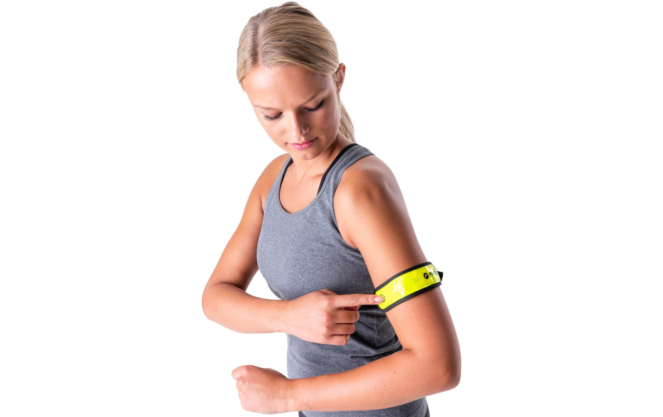 Armband reflektierend, GelbLeuchtendes Reflektorband