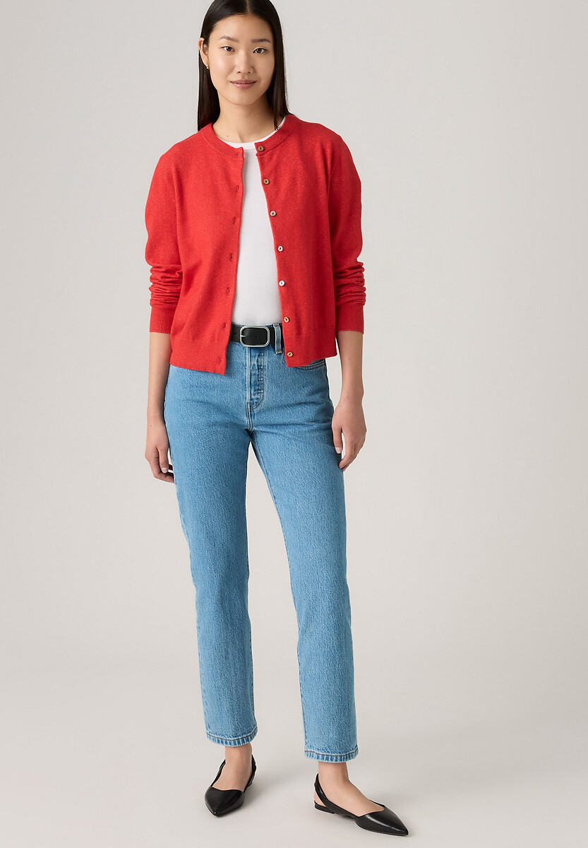 Calça Jeans 501® Cropped da Levi's
