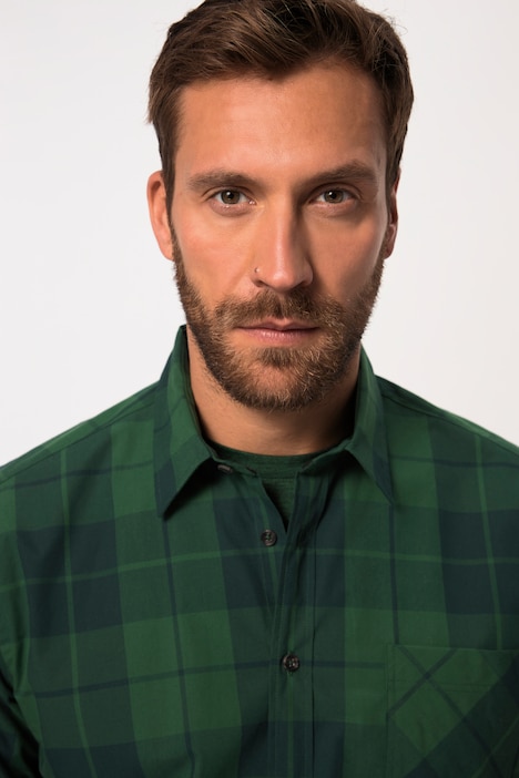 JAY-PI Karohemd, Outdoor, Halbarm, Kentkragen, Modern Fit