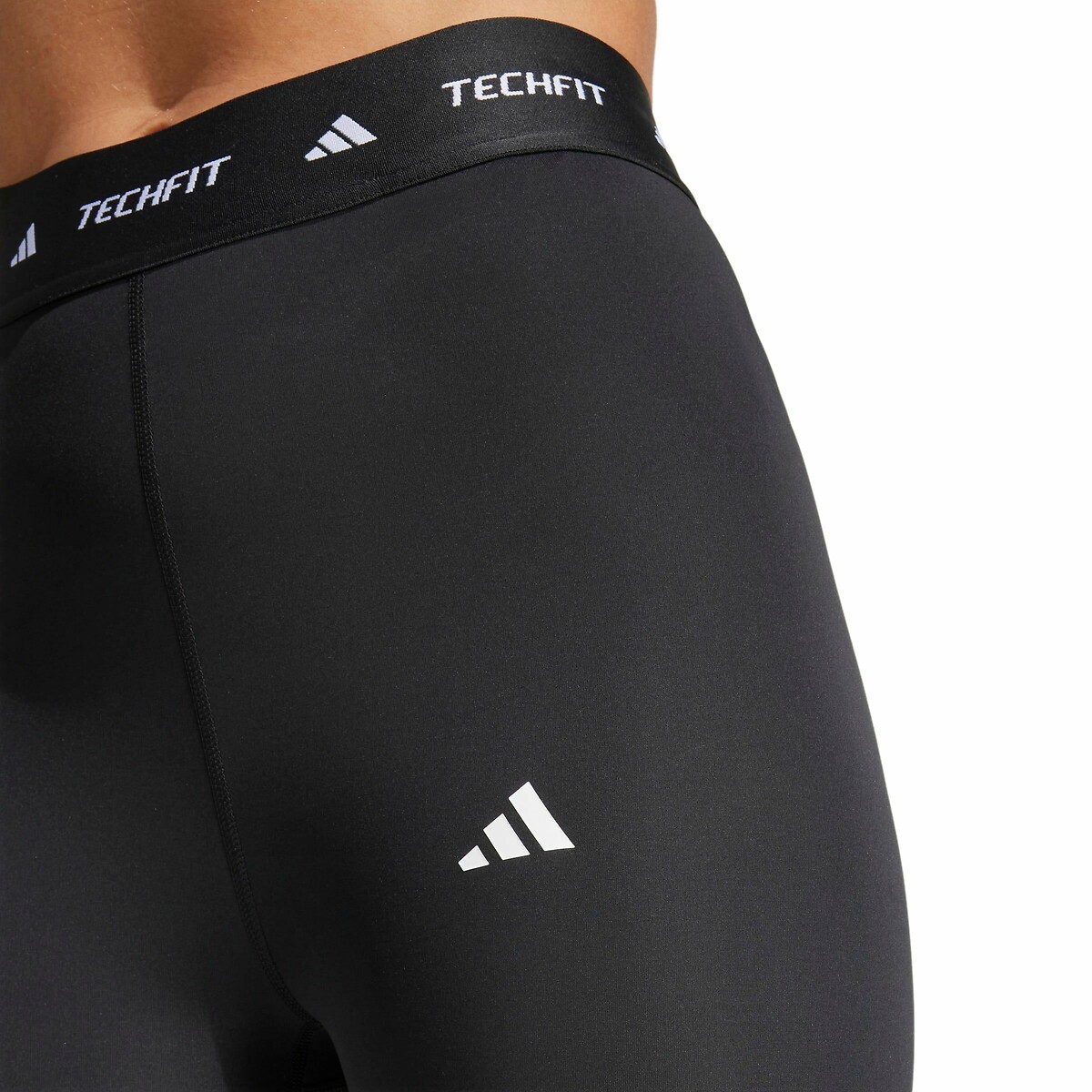 Calça legging esportiva 3/4 TECHFIT da adidas Performance