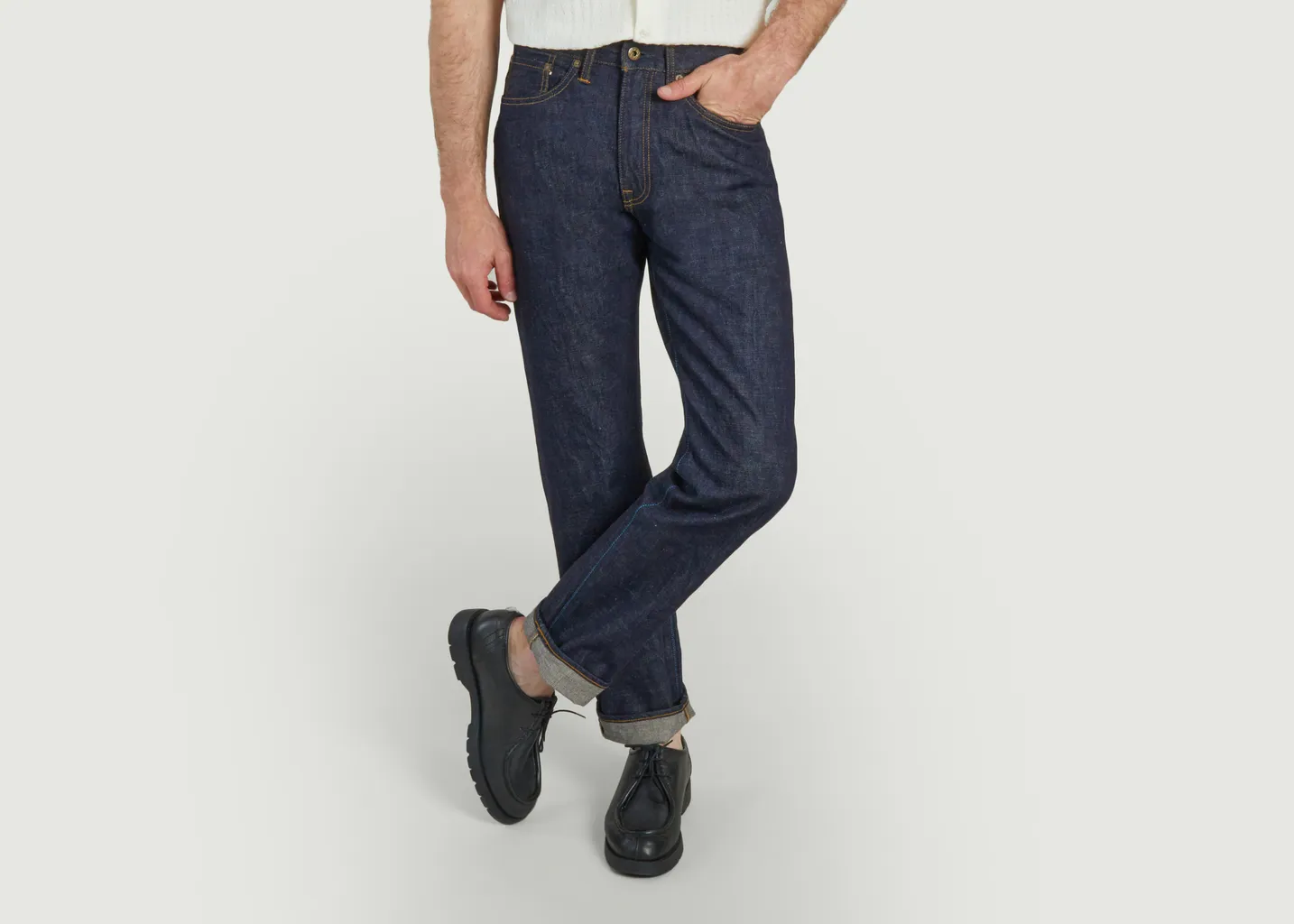 Jeans Selvedge Straight J404 12.5oz Japan Blue Jeans