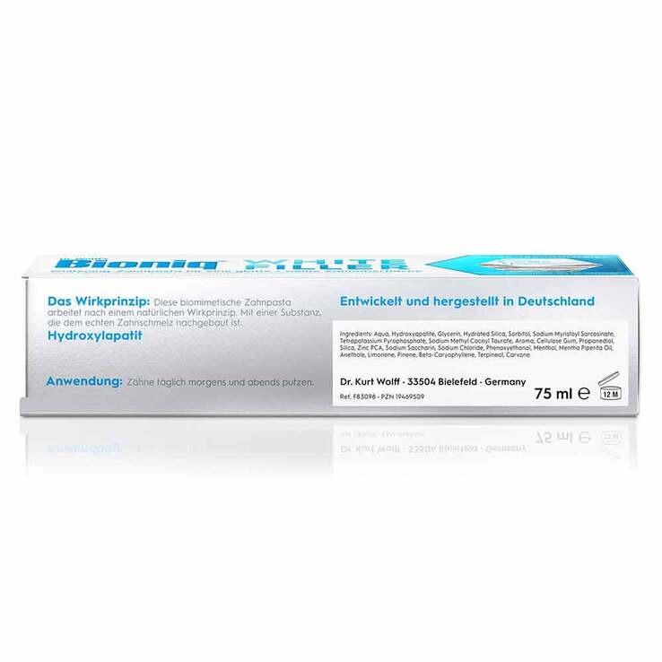 Bioniq White Filler Zahnpasta, 75 ml