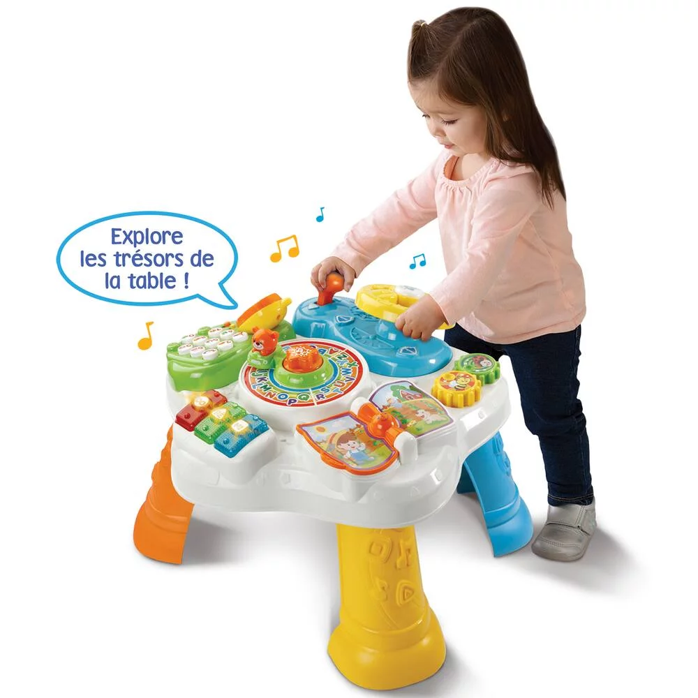 MA TABLE D ACTIVITES BILINGUE MULTICOLORE
