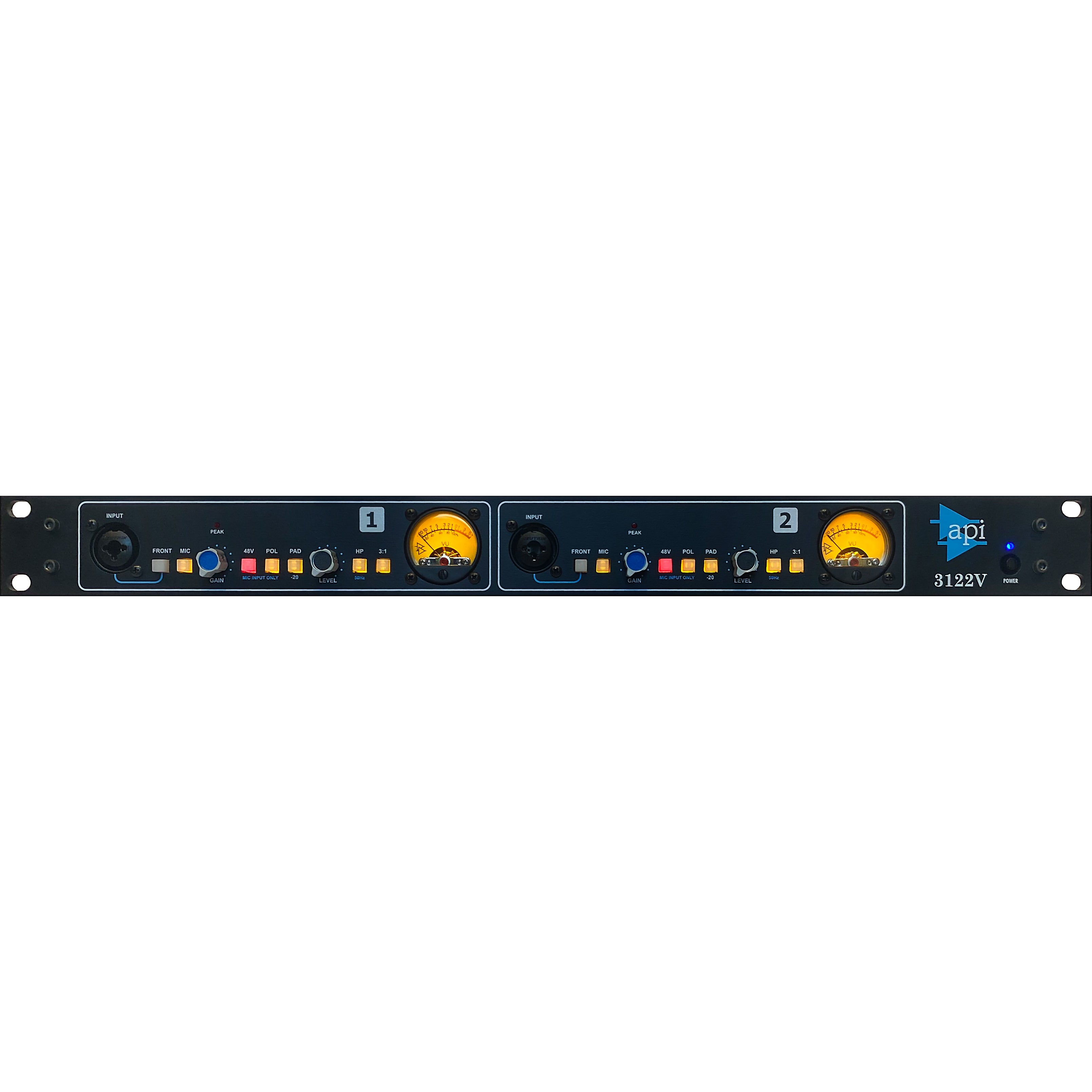 API Audio 3122V microfoonvoorversterker
