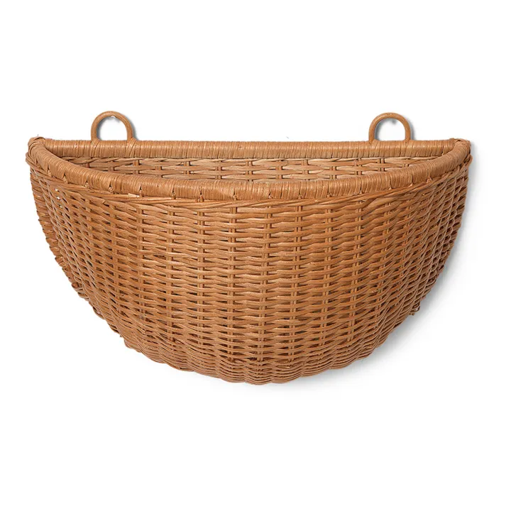 Ferm Living Kids Panier mural en rotin - set de 2