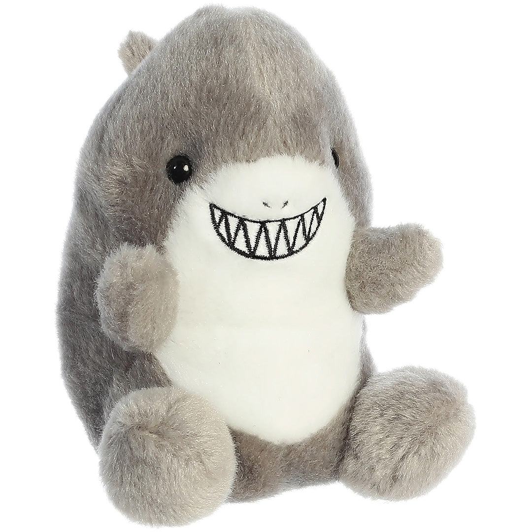palm pals knuffelhaai chomps - 13 cm