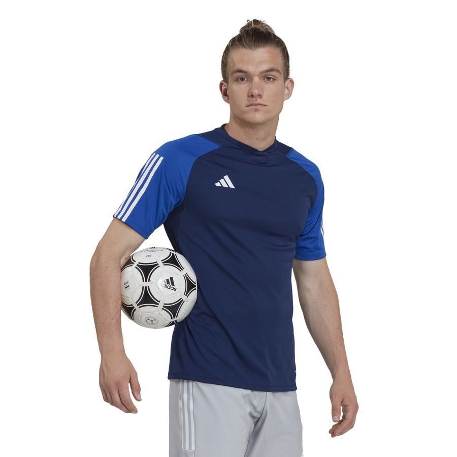 adidas T-shirt d'Entraînement Tiro 23 Competition - Bleu/Bleu/Blanc