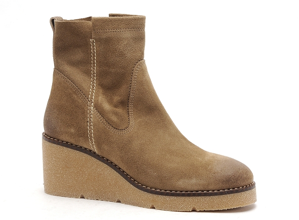 Minka boots bottine talons femme jack marron