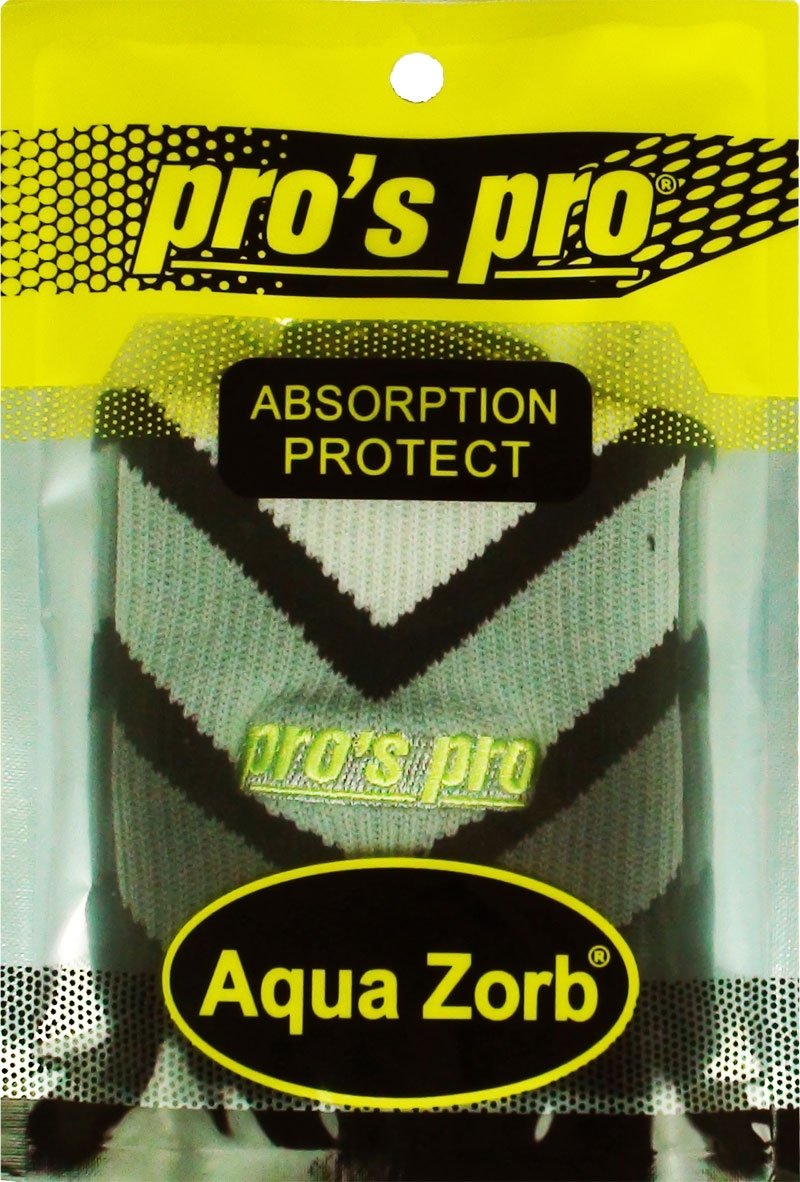 Aqua Zorb SCHWEISSBAND schwarz/grau