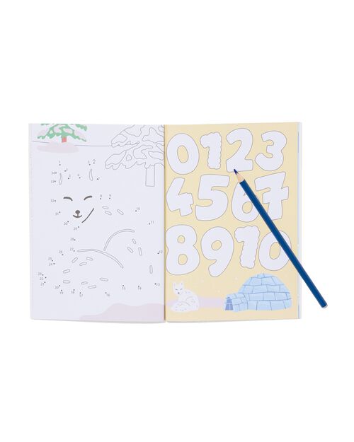 livre à colorier et dactivité 5+