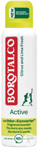 Borotalco Deodorant Active Citron Et Lime Spray 150ml