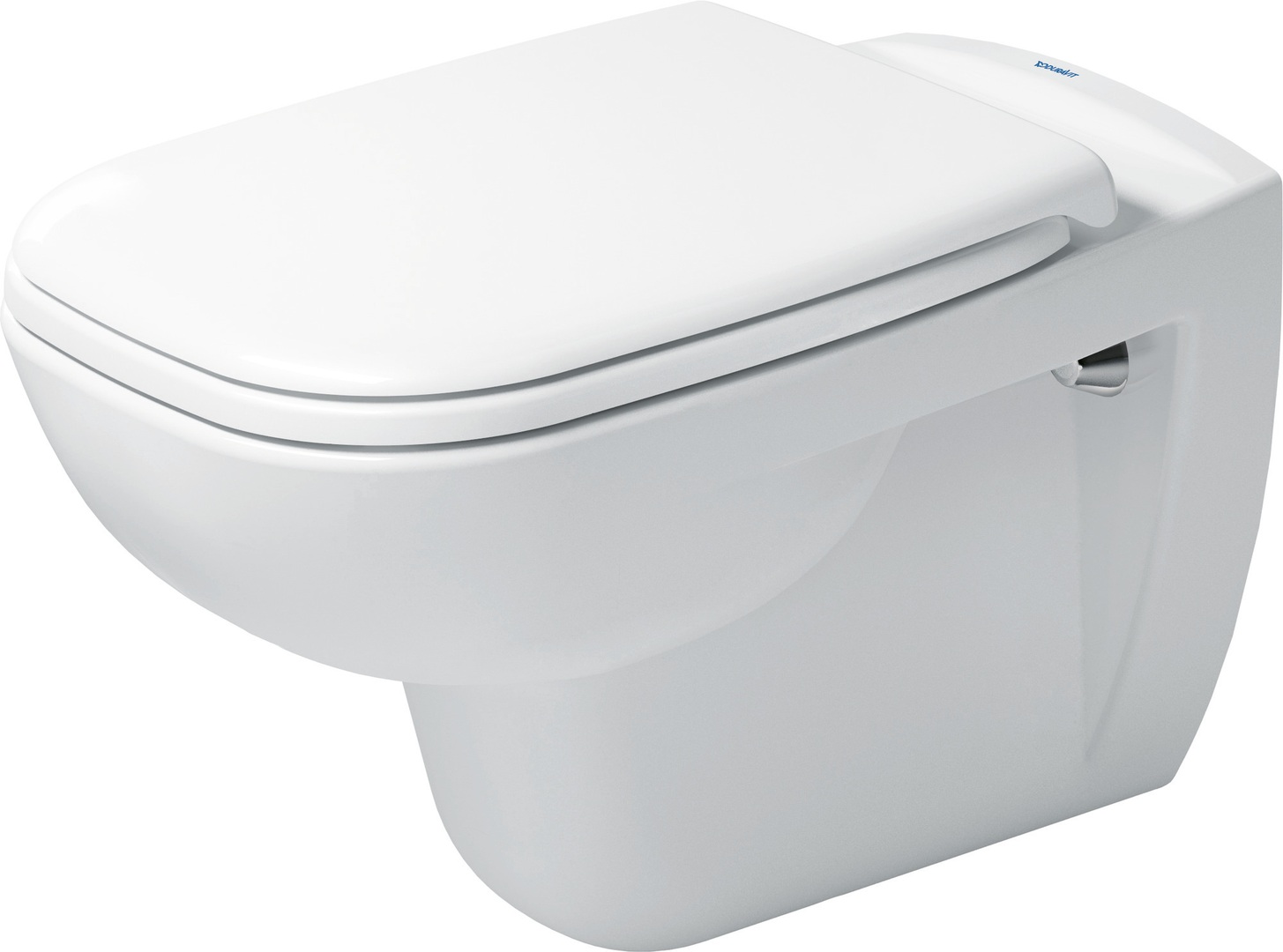 Duravit D-Code verhoogd toilet diepspoel wit glans