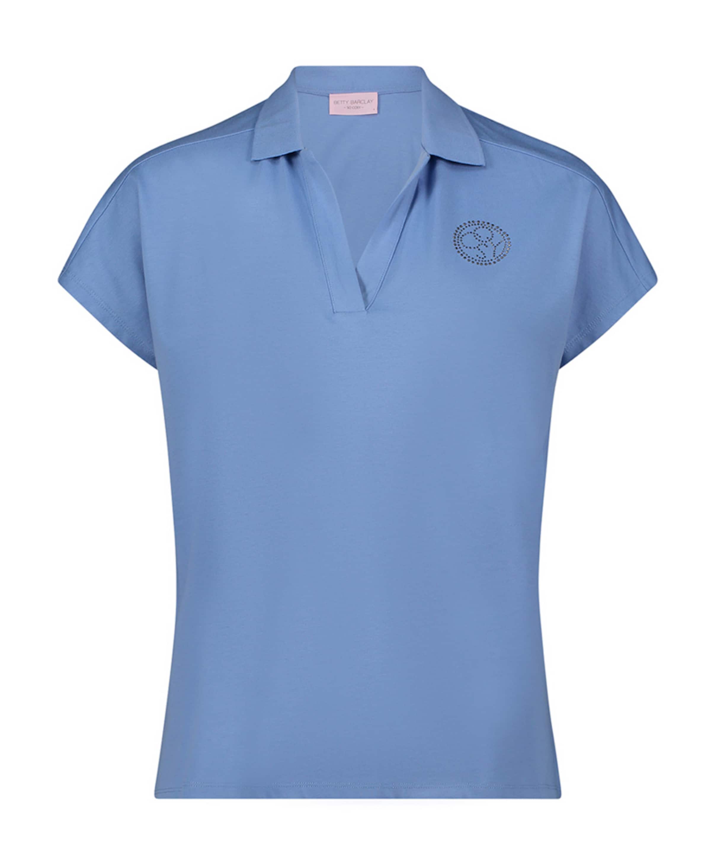 Betty Barclay - So Cosy Dames polo blauw