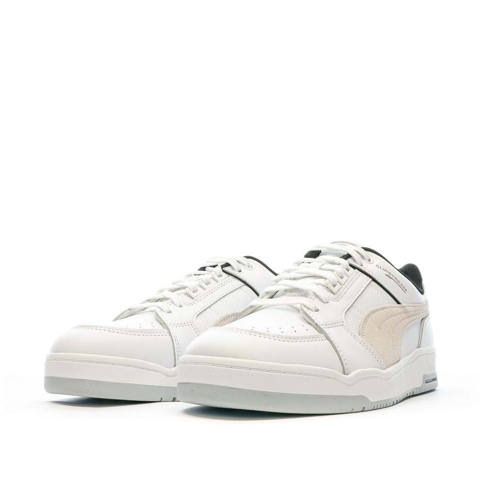 Puma Baskets Blanches/Beige Homme Puma Slipstream Retro
