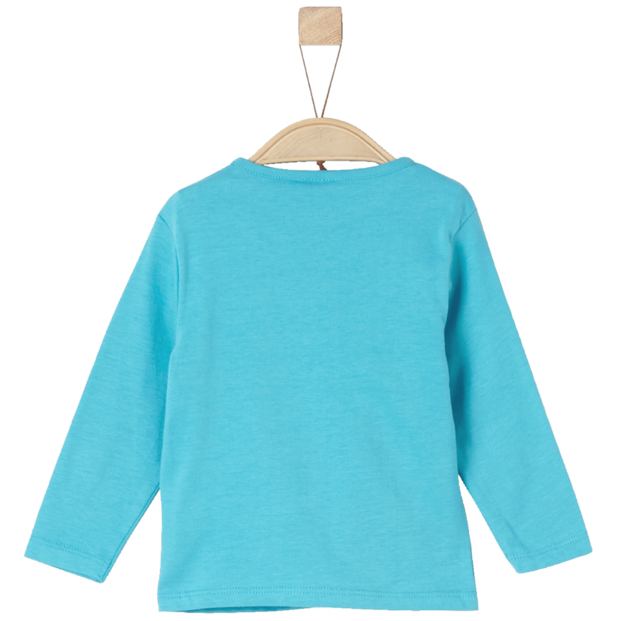 s.Oliver Boys Langarmshirt turquoise