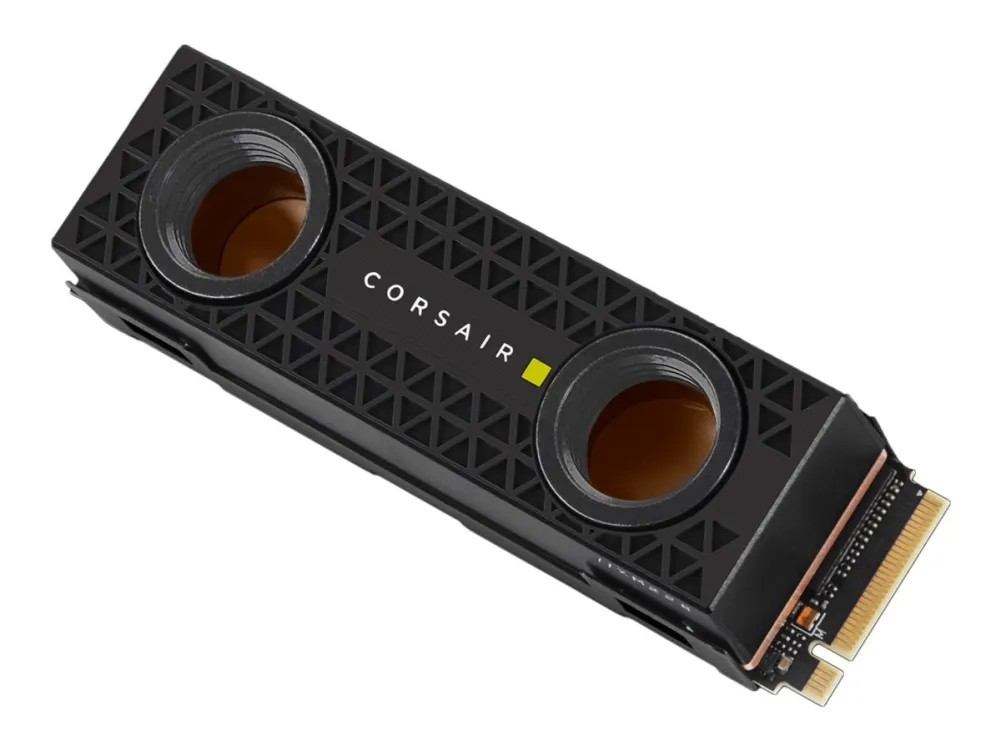 CORSAIR MP600 PRO XT - Hydro X Edition - SSD - krypteret - 4 TB - intern - M.2 2280 - PCIe 4.0 x4 (NVMe) - 256-bit AES - sort