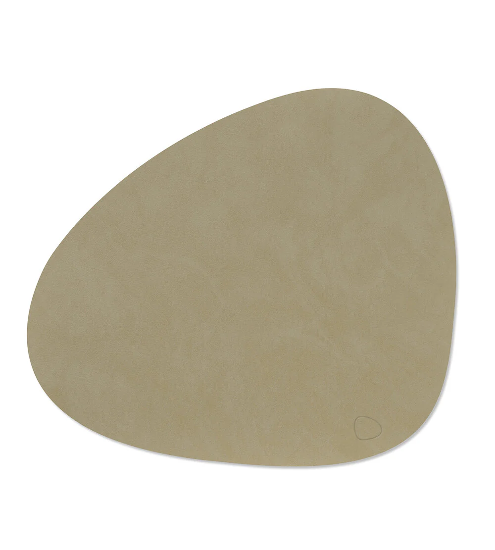 LIND DNA  Dækkeserviet, Large Curve - Herbal Dust