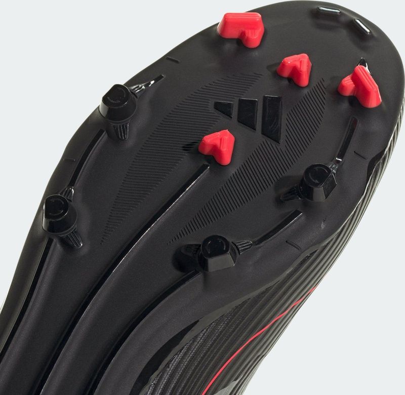 adidas - F50 LEAGUE FG/MG - Voetbalschoenen - Zwart - Kunststof