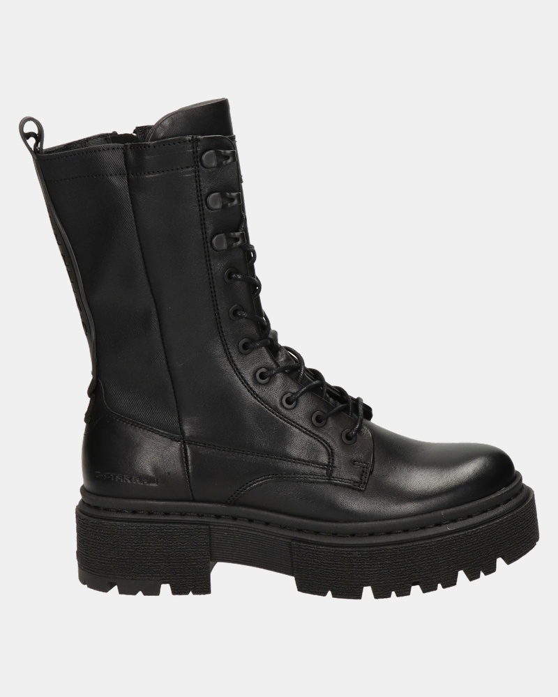 G-Star Raw Kafey Lace Up Veterboots  - zwart