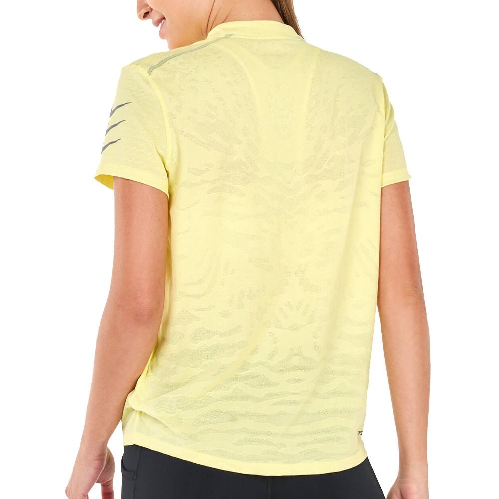 Nike T-shirt Jaune Femme Nike Dfadv