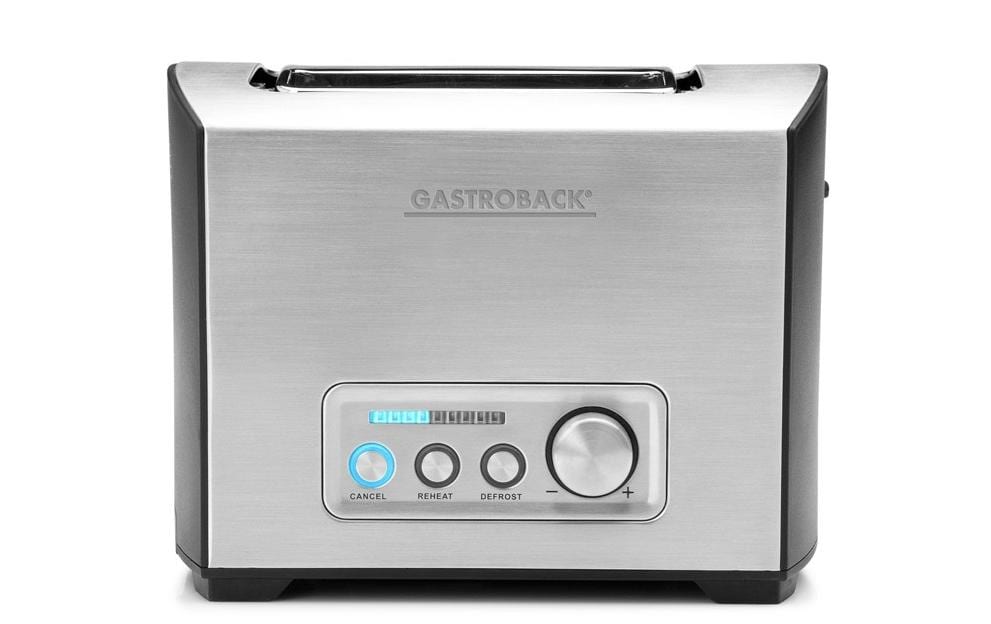 Toaster Pro 2S SilberToaster mit 9 Bräunungsstufen