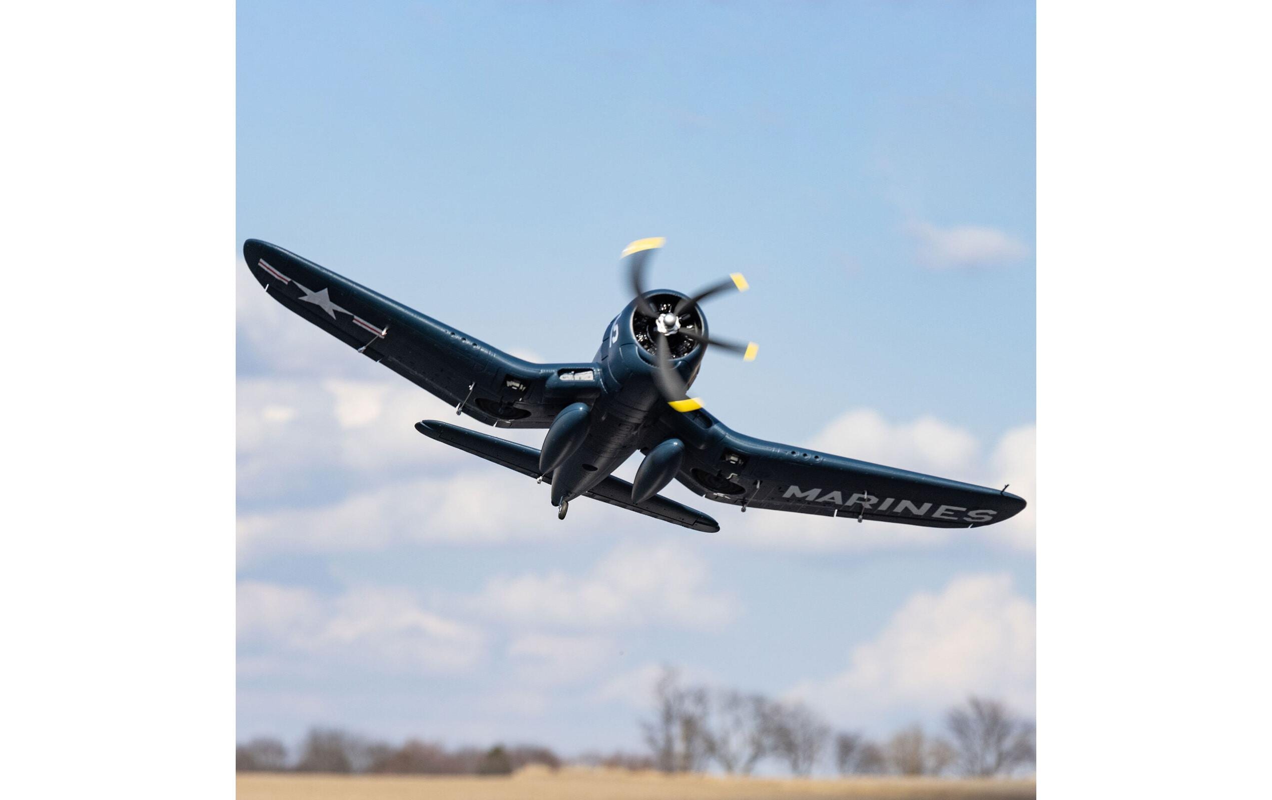 Warbird F4U-4 Corsair 1.2 m PNP<br>2. Weltkrieg Warbird mit starkem Brushless Antrieb und Einziehfahrwerk