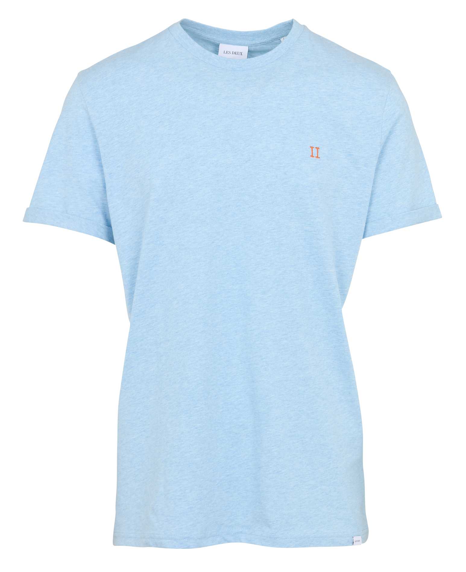 NORREGAARD - Tee-shirt col rond en coton | Bleu