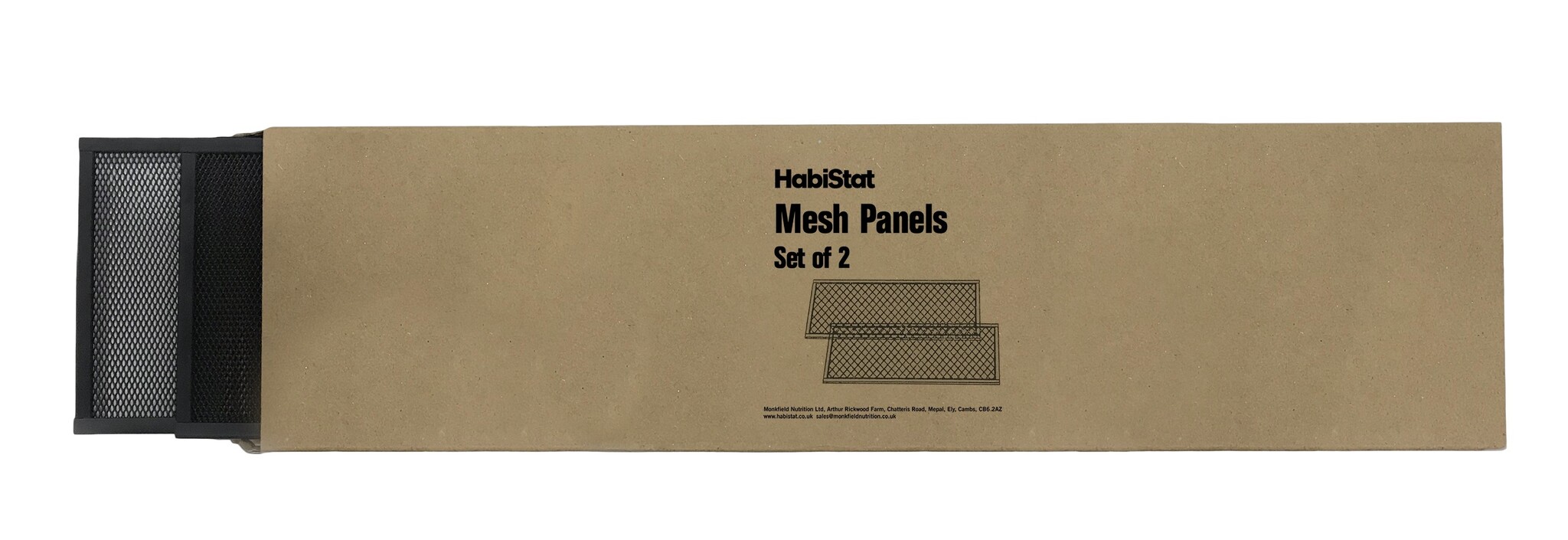 Habistat Mesh Paneel voor 60cm Terrarium 2 stuks