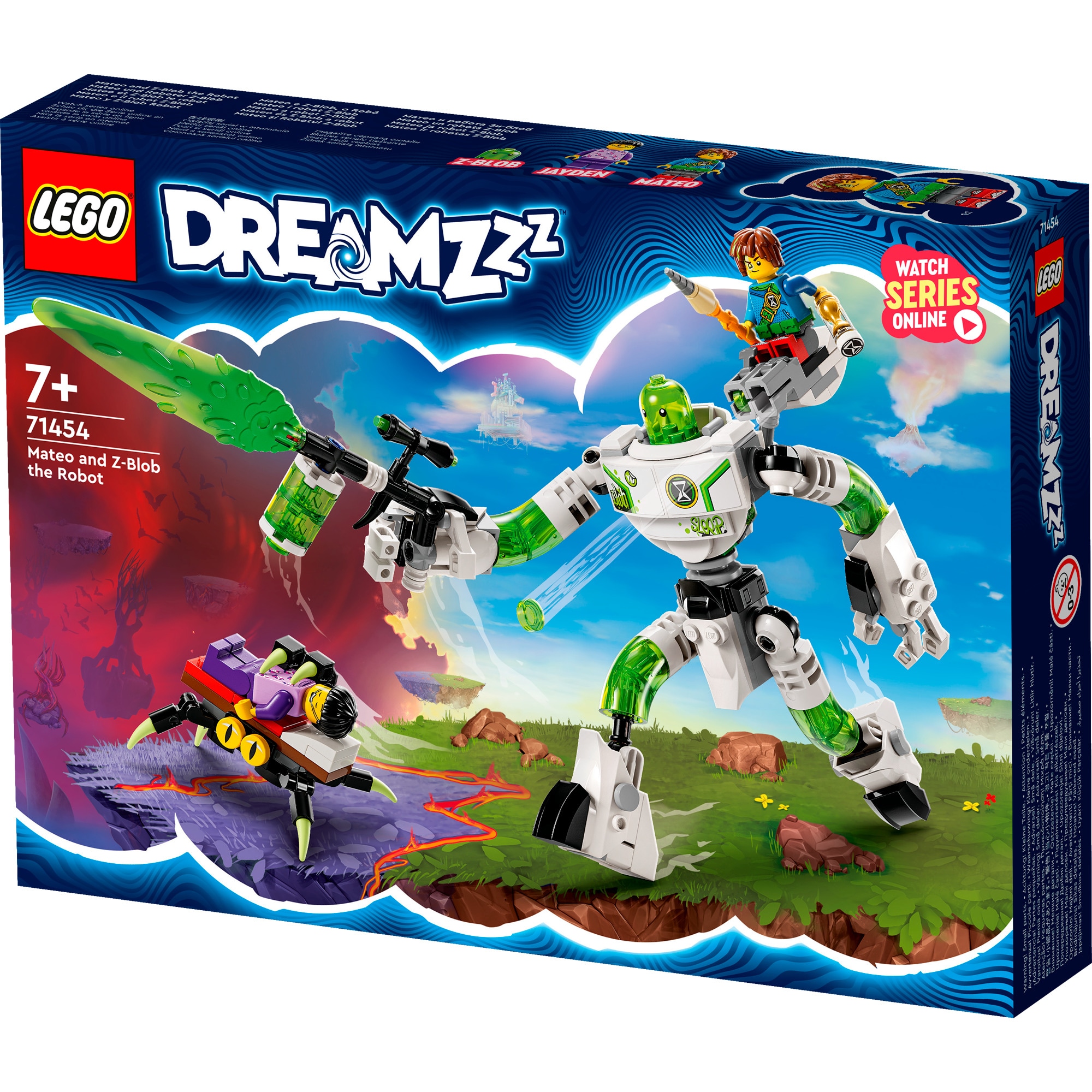 LEGO Konstruktionsspielzeug DREAMZzz Mateo und Roboter Z-Blob