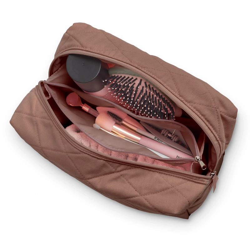 Gillian Jones Karen Cosmetic Bag - Mocca 10073-521