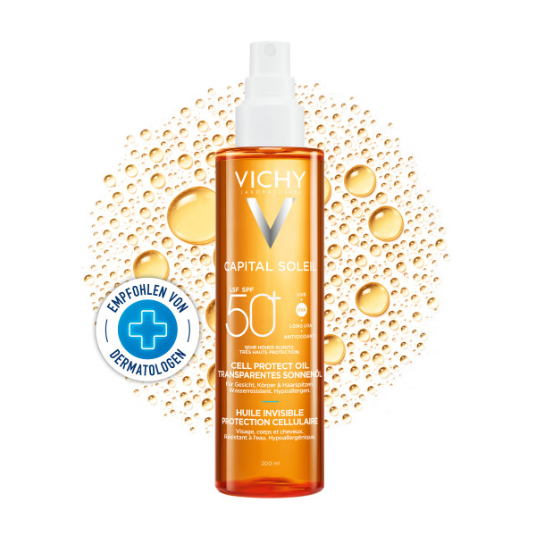 Vichy Capital Soleil Cellprotection Oil Öl LSF50  FRENnl 200 ml