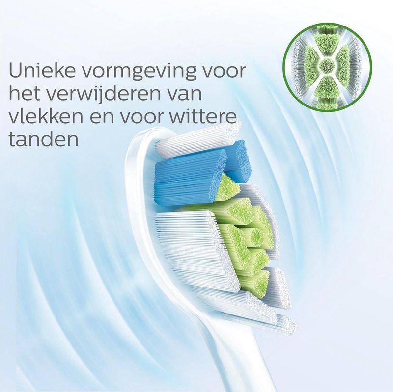 Philips - Sonicare W2 Optimal White - Opzetborstels - 4 Stuks