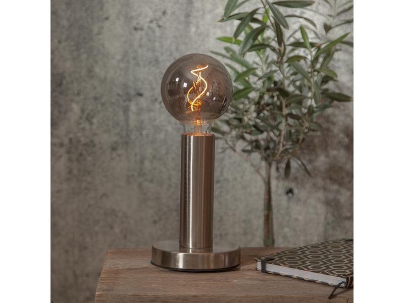 Star Trading Lampe LED Grace Smoke, 3 W, E27, Warmweiss Leuchtmittel mit E27 Sockel