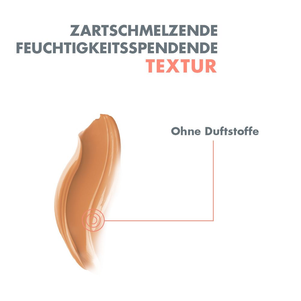 Avène Couvrance korrigierendes Make up Fluid 04 Honig mit UV-Schutz