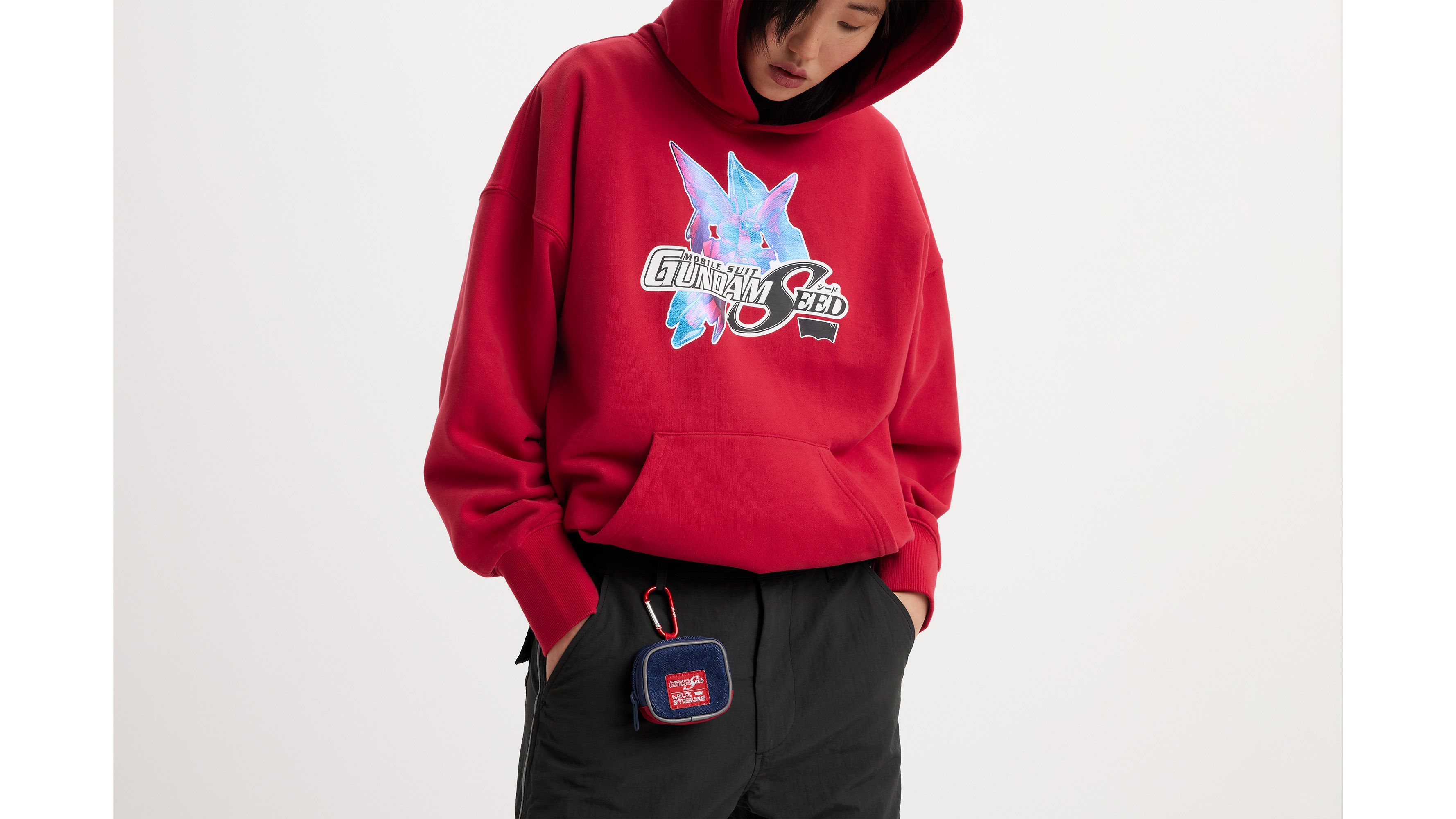 Pochette Accent Levi's® x Gundam SEED - Freedom Red + Kira Blue - Bleu
