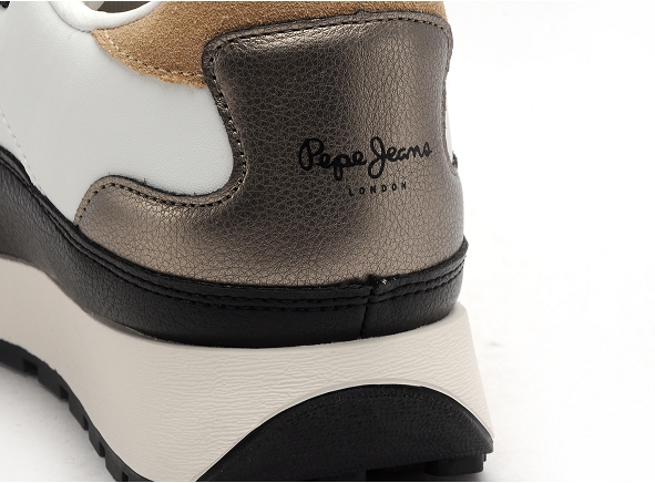 Pepe jeans basses femme dean kent pls31531 blanc