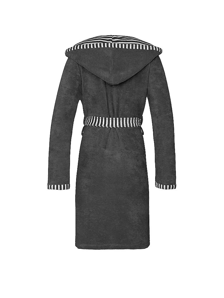 VOSSEN Damen Bademantel JUNO Graphit grau