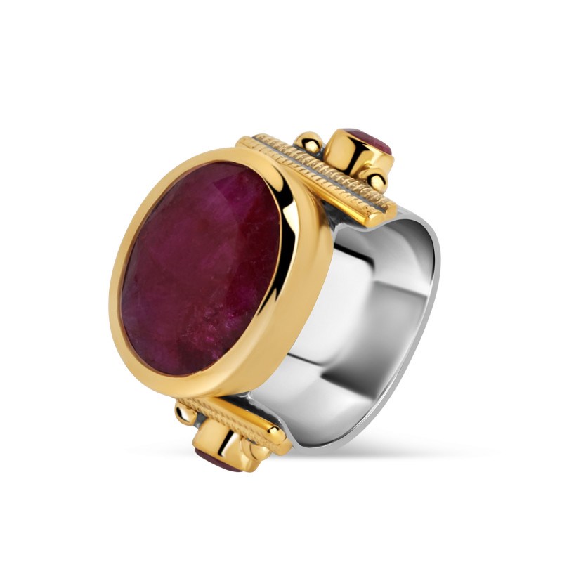 Bague Louisa Sillimanite rouge