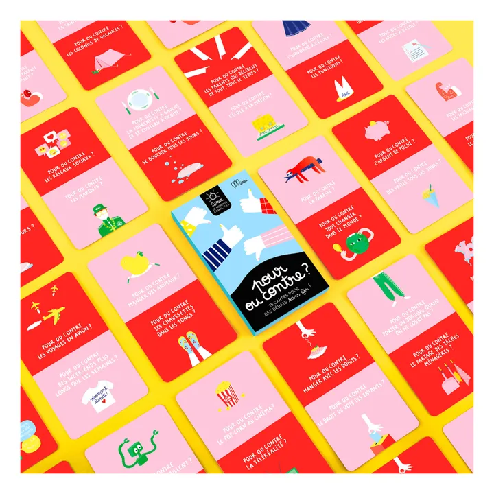 Minus Editions Jeu de cartes - Pour ou contre?