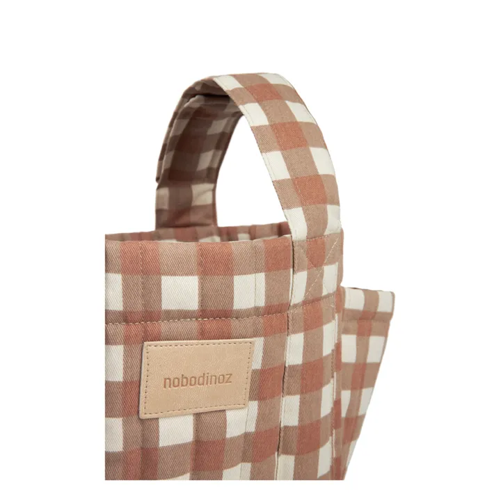 Nobodinoz Sac organiseur pour poussette Hyde Park | Terracotta