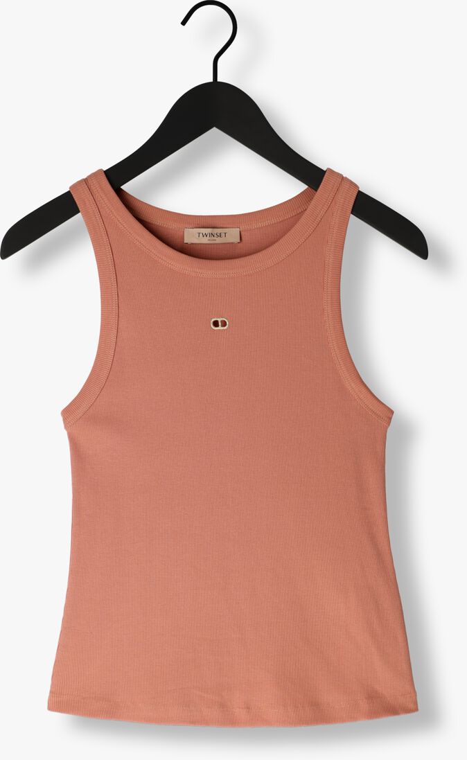TWINSET MILANO koraal twinset milano top knitted tank top