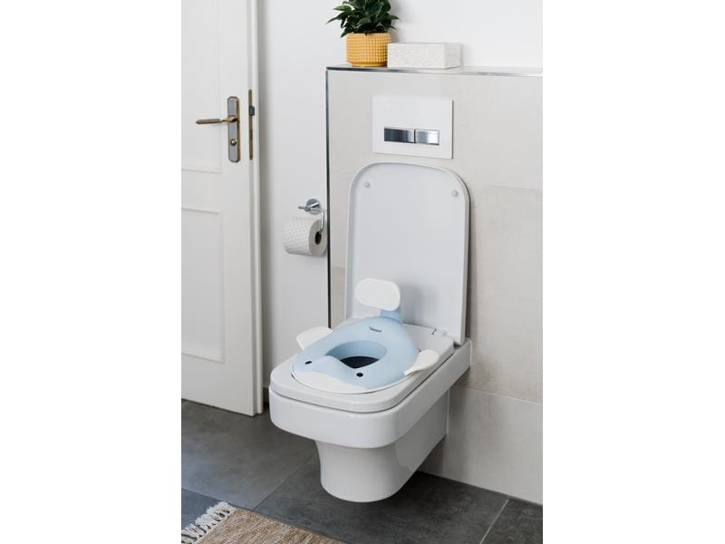 Kindsgut Toilettensitz Wal Hellblau Toilettensitz für Kinder