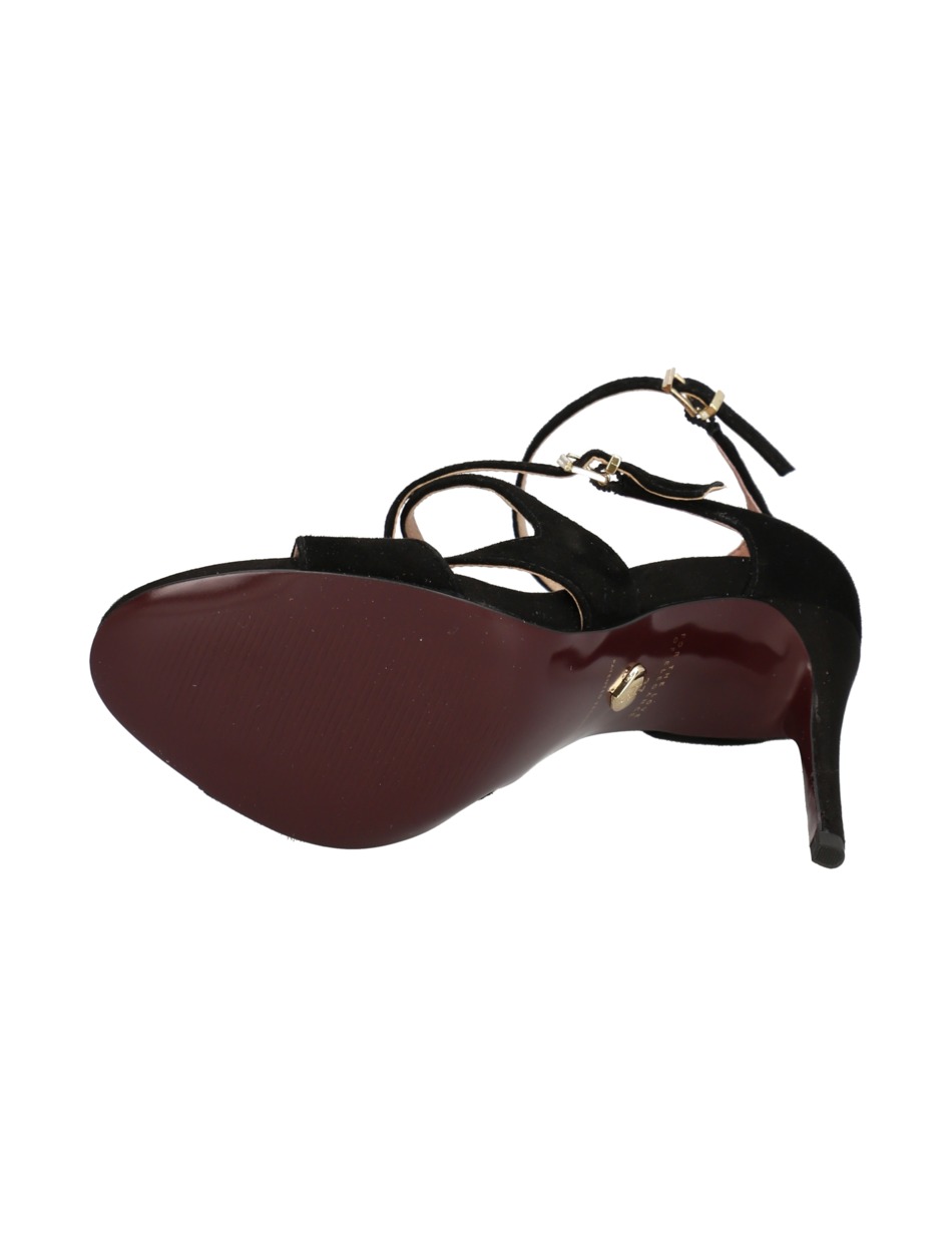 Veloursleder Sandale